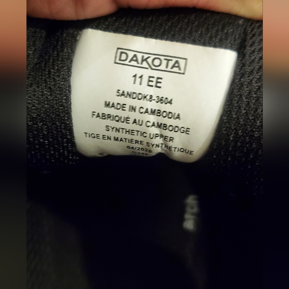 Dakota Aluminum Toe Steel Plate Quad Lite Athletic Safety Shoes - Picture 7 of 10